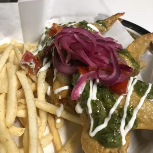 1/2 order Chimichurri wings