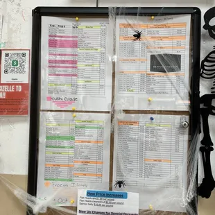 Menu Board