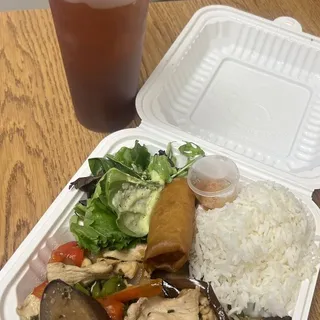 8. Citrus Chicken Lunch Special