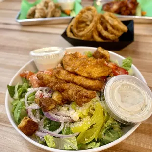 Buffalo solider salad