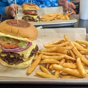 burgers, food, burger