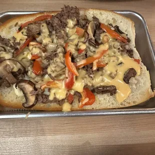 Cheesin Steak
