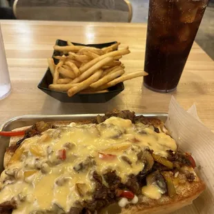 Large amount of food. I tried to finish it all honestly.