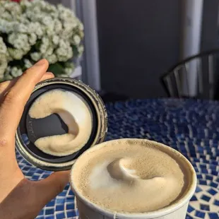 Pumpkin pie latte