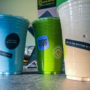 Delicious smoothies!