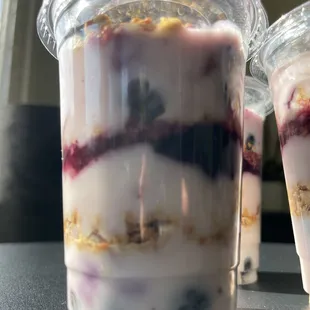 Yummy yogurt parfait!