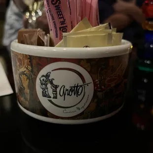 a cup of ice cream