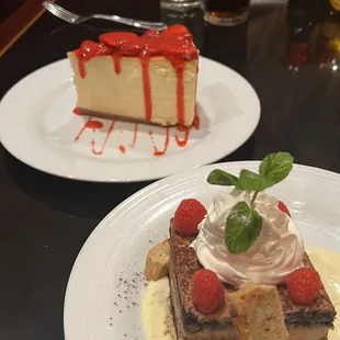 The dessert is amazing definitely recommend the cheesecake.