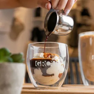 Classic affogato