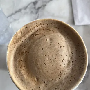Hot Americano with steamed almond milk and sugar free coconut syrup...BOMB