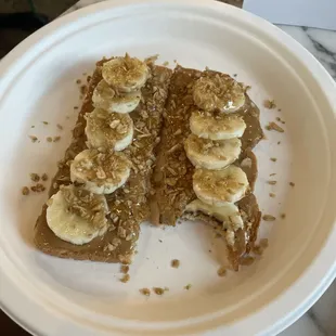 Peanut Butter Banana Toast