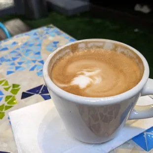 Cortado at Ground Level Coffee, Jacksonville