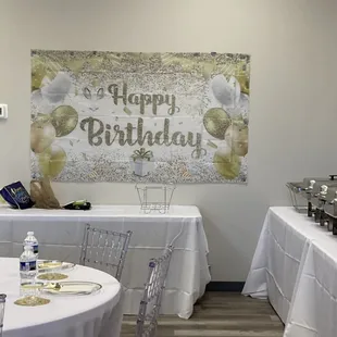 We would love to host your next birthday party!