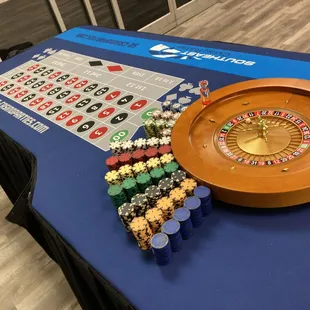 Holiday casino night social.