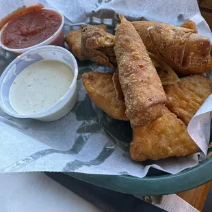 Mac and Cheese Wedges Southwestern Rolls