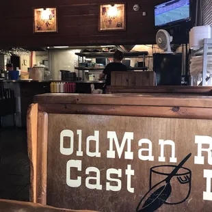 restaurant counter