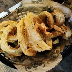 very tasty onion rings
