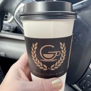 Baklava latte though once it&apos;s in a togo cup it can be anything lol  It&apos;s really good though, so definitely try it!