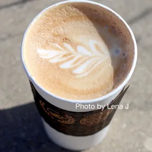 16 oz Cappuccino ($4.25)