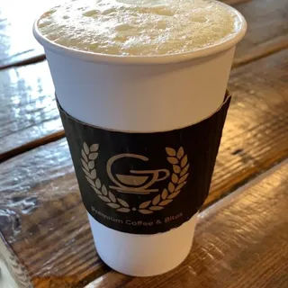 Iced Turmeric Ginger Chai Latte
