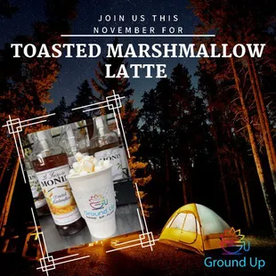 Toasted Marshmallow Latte