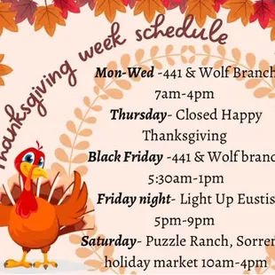 Thanksgiving Week