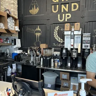 Bar area
