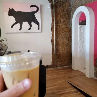Decor and cold brew