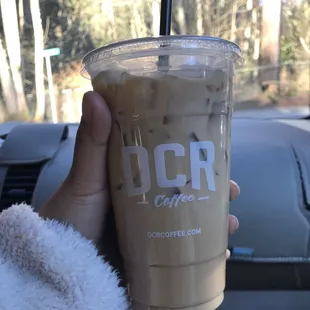 Iced Salted Caramel Latte