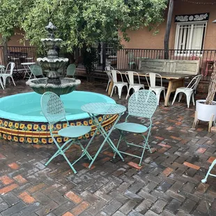 Patio seating
