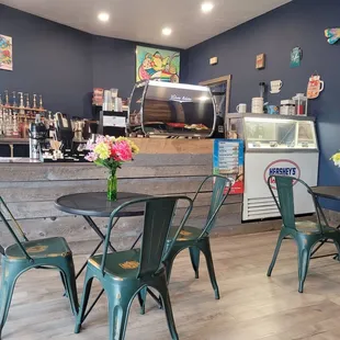 Cafe and coffee shop