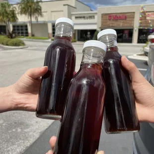 Complimentary cold brew! Very delicious thank you:)