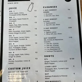 Menu!