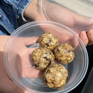 Energy balls!