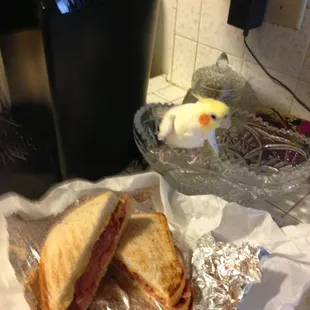 Hot Pastrami Sandwich