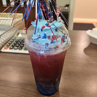 The Fourth of July signature drink