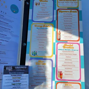 Right side of menu (5/31/23)