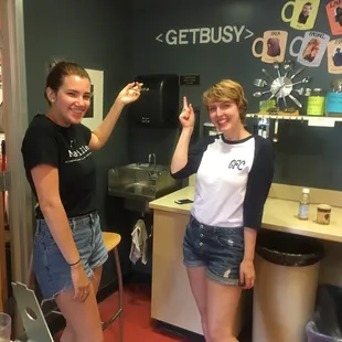 Becca &amp; Rachel @ Grounds for Change