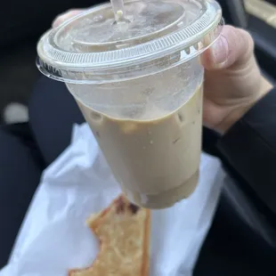 Hammered French Press Coffee &amp; Empire State Panini