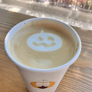 Pumpkin pie latte