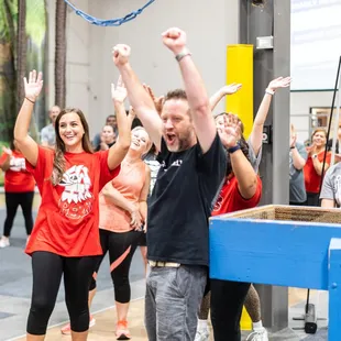 Champions of Group Dynamix's Team Olympix Event