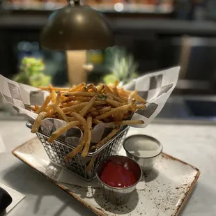 My new favorite place for Volcano Salt Garlic Fries