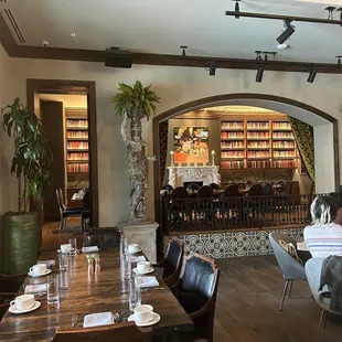 Interior dining area