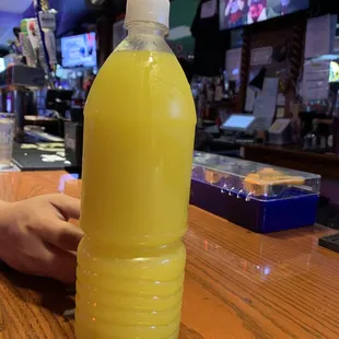 Pineapple agua Fresca from the fruit guy!