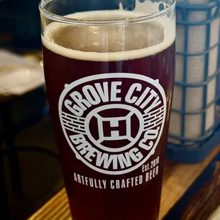 Irish red ale: bearded something