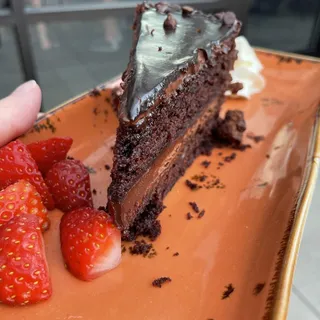 Triple Layer Chocolate Cake