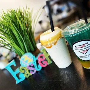 Mermaid water &amp; monkey oats