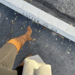Parking spot for a quick coffee run