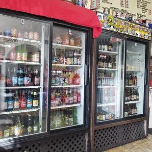 Plethora of unique sodas, many root beers