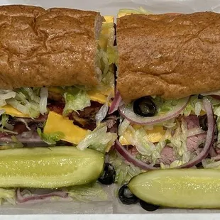 The Godfather, the whole Godfather, and nothing but The Godfather (with the works on wheat bread)
